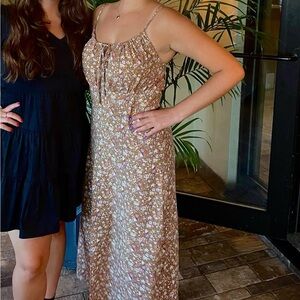 Old Navy Floral Print Maxi Dress